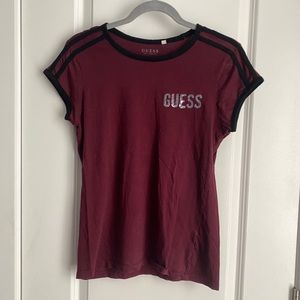 Maroon Guess T-Shirt